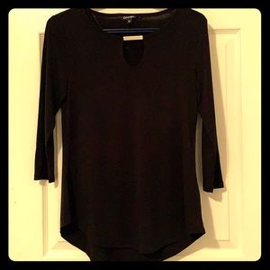 Black casual inner top for ladies